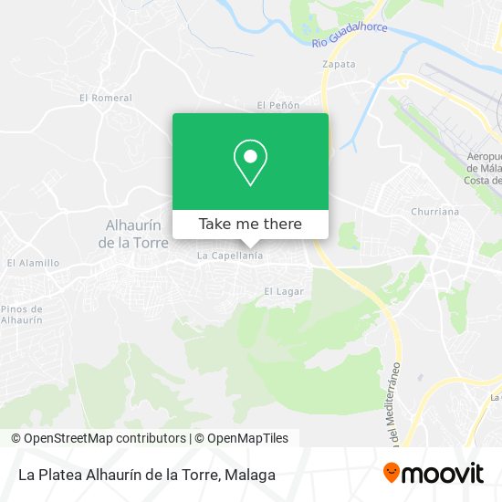 La Platea Alhaurín de la Torre map