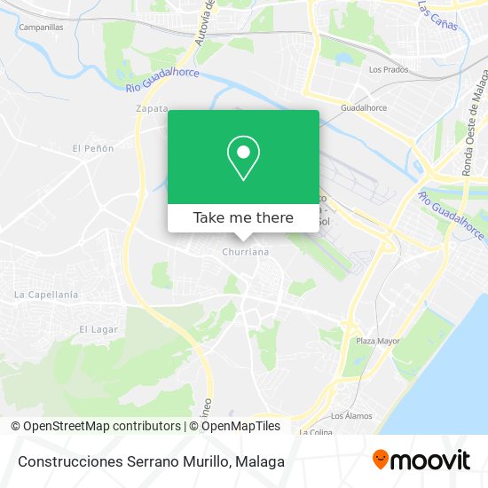 Construcciones Serrano Murillo map