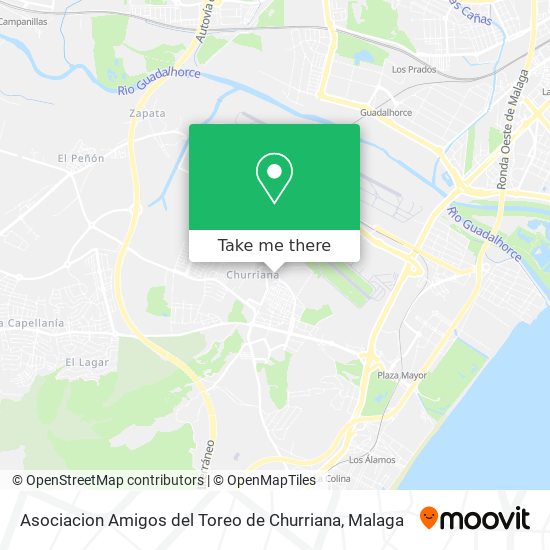 Asociacion Amigos del Toreo de Churriana map