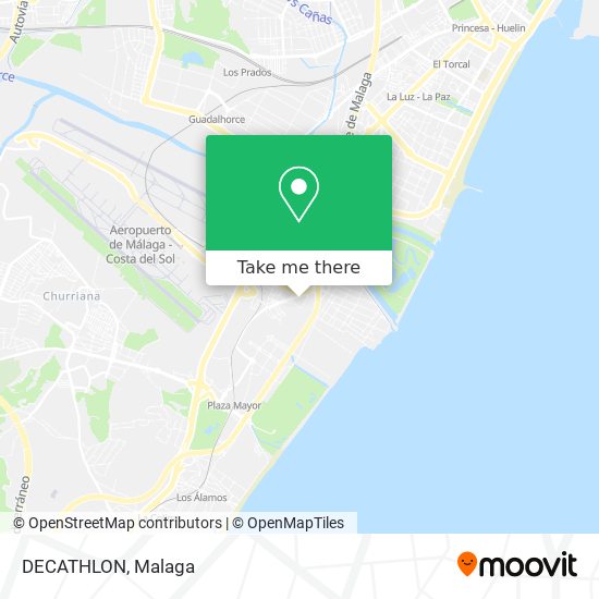 DECATHLON map