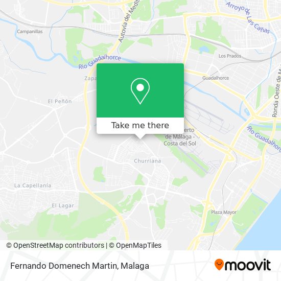 Fernando Domenech Martin map