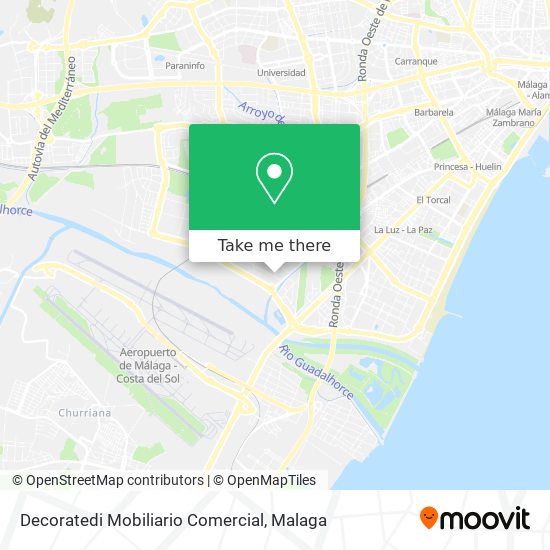 Decoratedi Mobiliario Comercial map