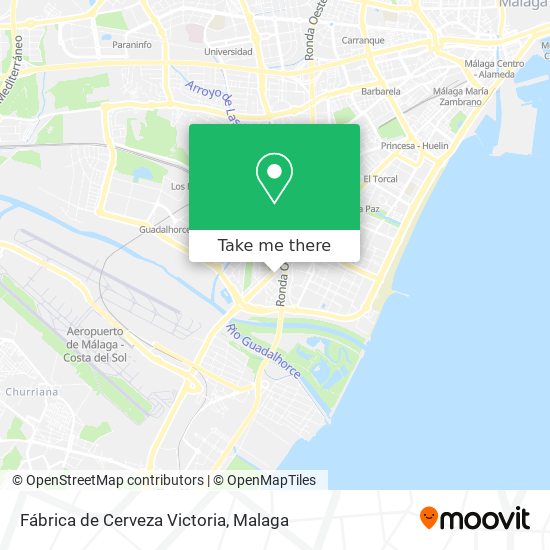 Fábrica de Cerveza Victoria map
