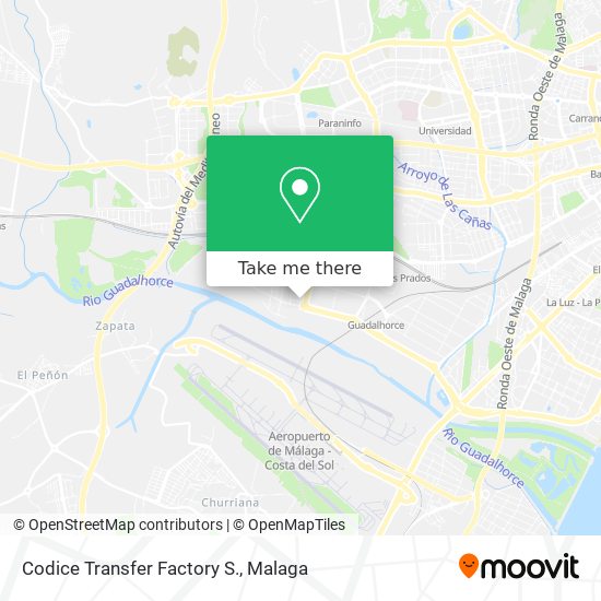 Codice Transfer Factory S. map