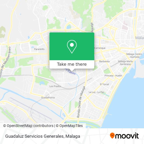 Guadaluz Servicios Generales map