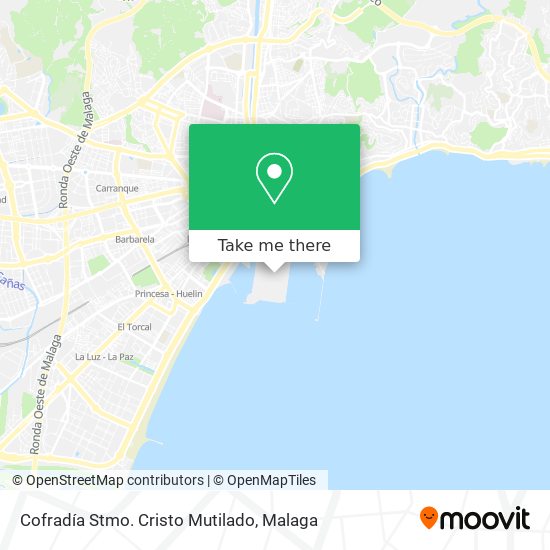 Cofradía Stmo. Cristo Mutilado map