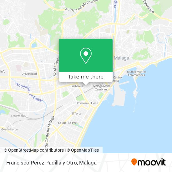 Francisco Perez Padilla y Otro map