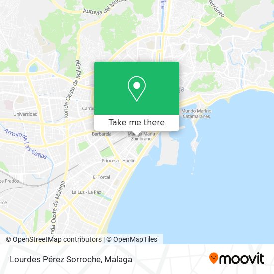 Lourdes Pérez Sorroche map