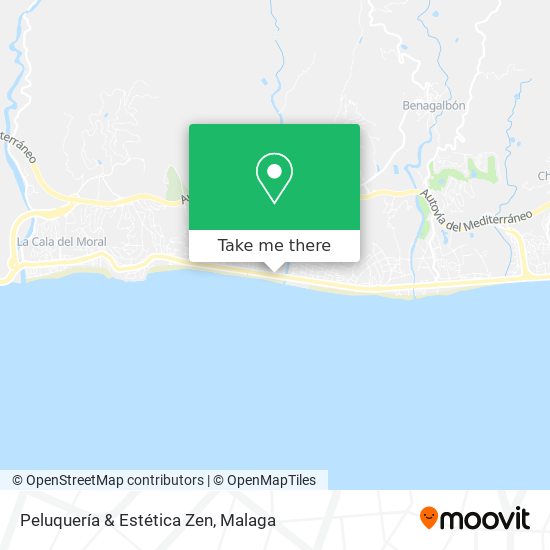 Peluquería & Estética Zen map