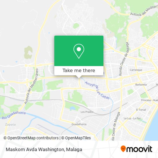 Maskom Avda Washington map