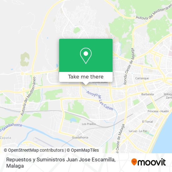Repuestos y Suministros Juan Jose Escamilla map