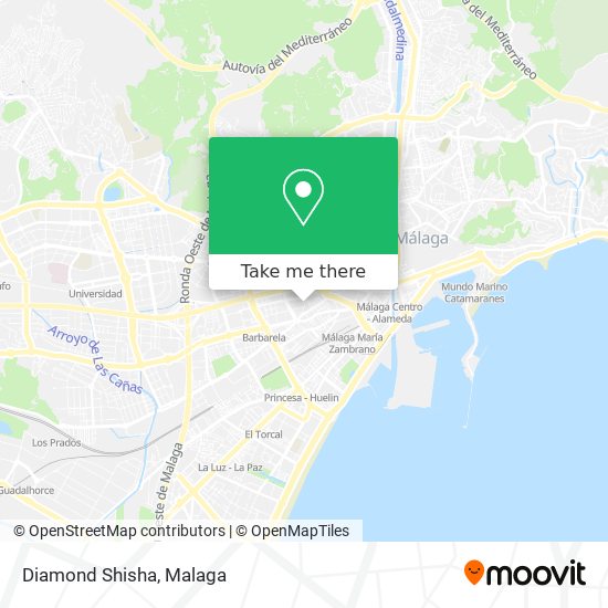 Diamond Shisha map