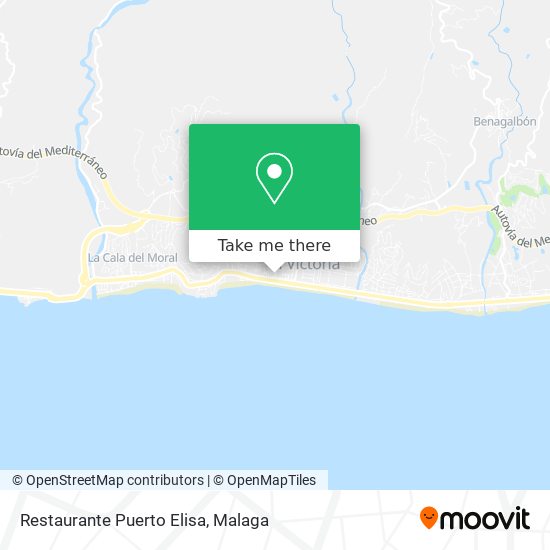 Restaurante Puerto Elisa map