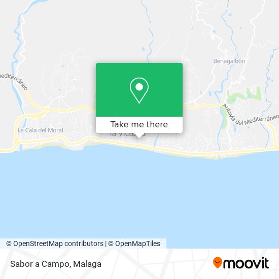 Sabor a Campo map