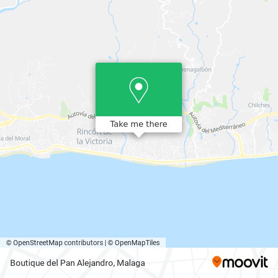 Boutique del Pan Alejandro map