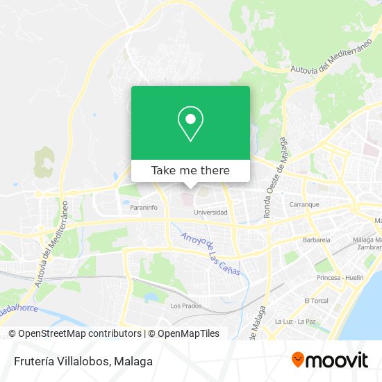 Frutería Villalobos map
