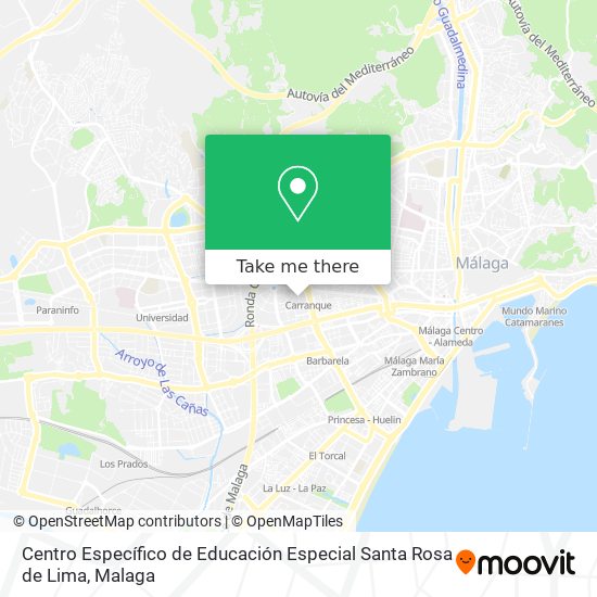 Centro Específico de Educación Especial Santa Rosa de Lima map