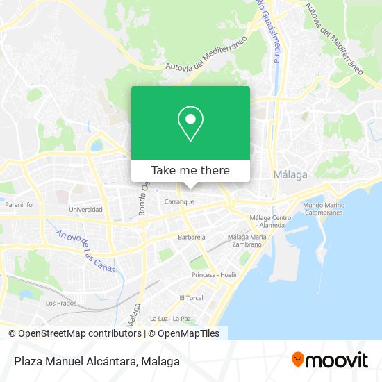 Plaza Manuel Alcántara map