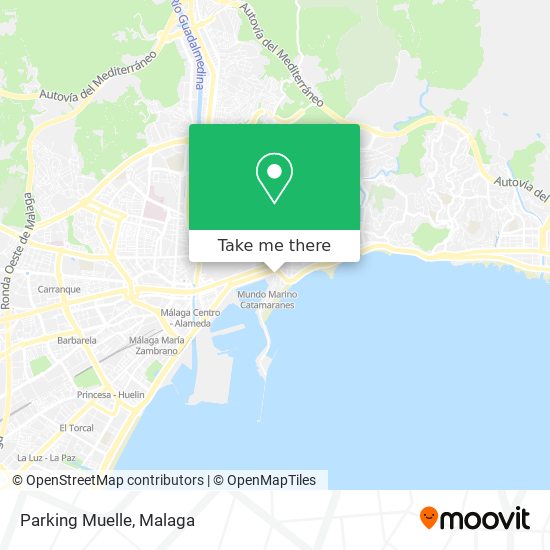 Parking Muelle map