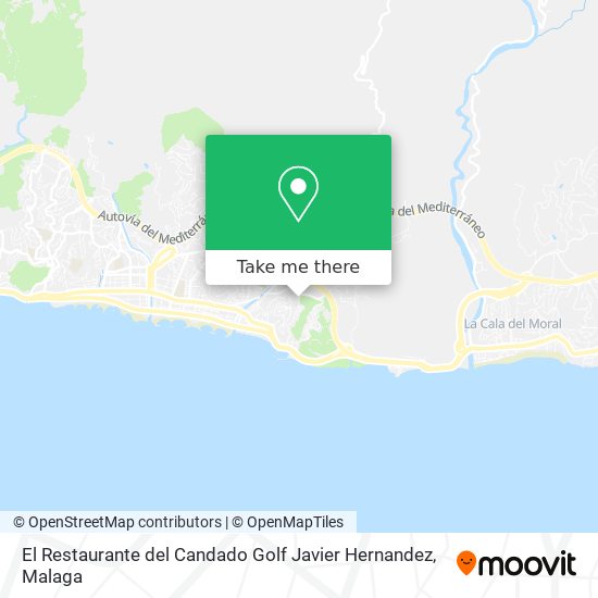 El Restaurante del Candado Golf Javier Hernandez map