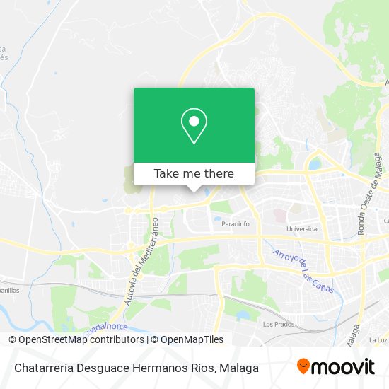 Chatarrería Desguace Hermanos Ríos map
