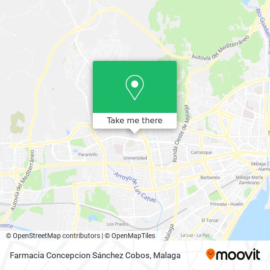 Farmacia Concepcion Sánchez Cobos map