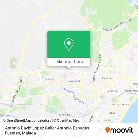 Antonio David López Gallar Antonio Espadas Fuentes map