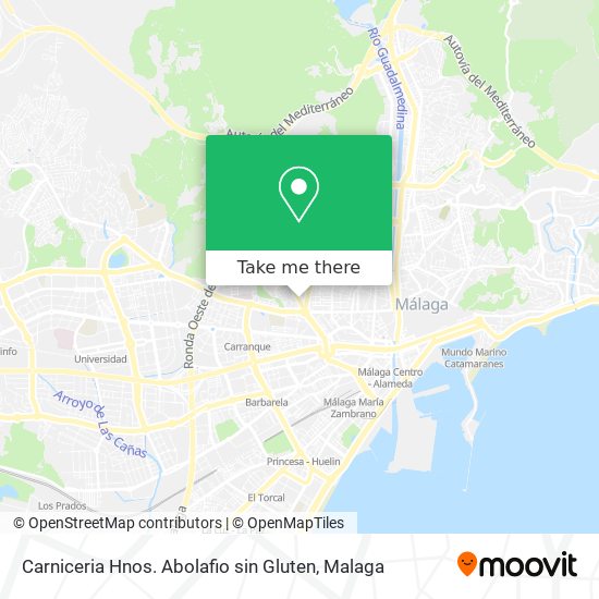 Carniceria Hnos. Abolafio sin Gluten map