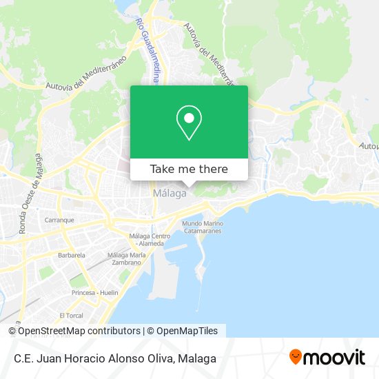 C.E. Juan Horacio Alonso Oliva map