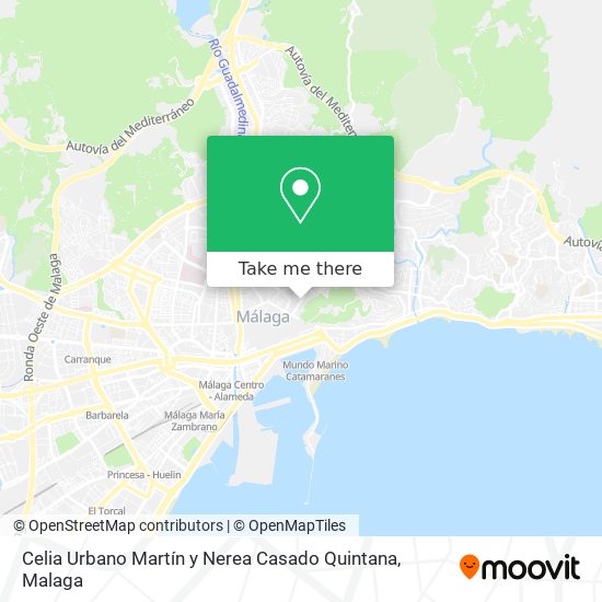 Celia Urbano Martín y Nerea Casado Quintana map