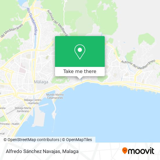 Alfredo Sánchez Navajas map