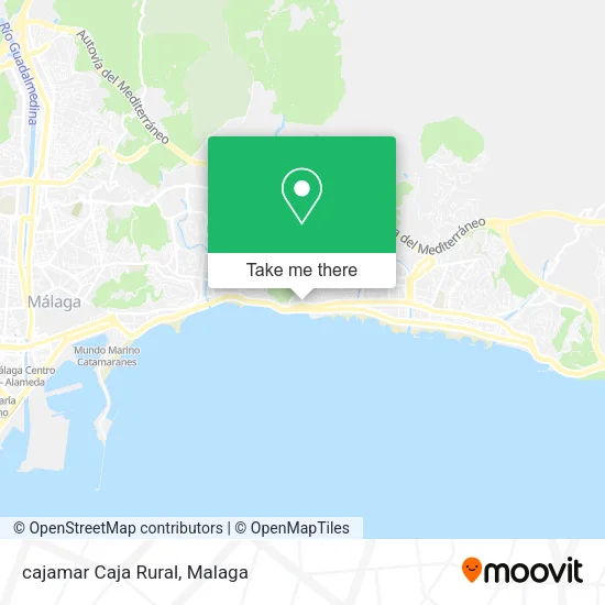 cajamar Caja Rural map