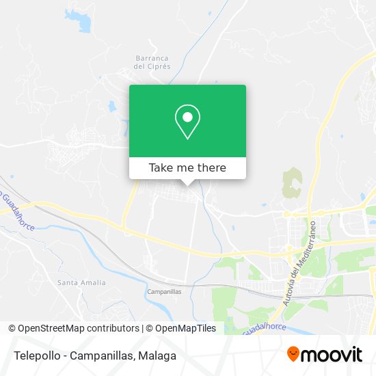 Telepollo - Campanillas map