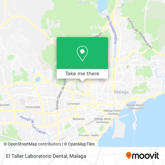 El Taller Laboratorio Dental map