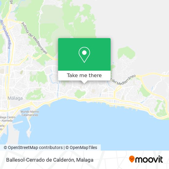 Ballesol-Cerrado de Calderón map