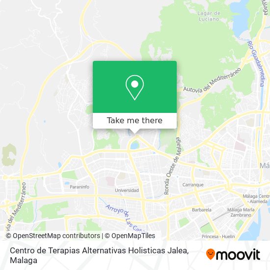 Centro de Terapias Alternativas Holisticas Jalea map