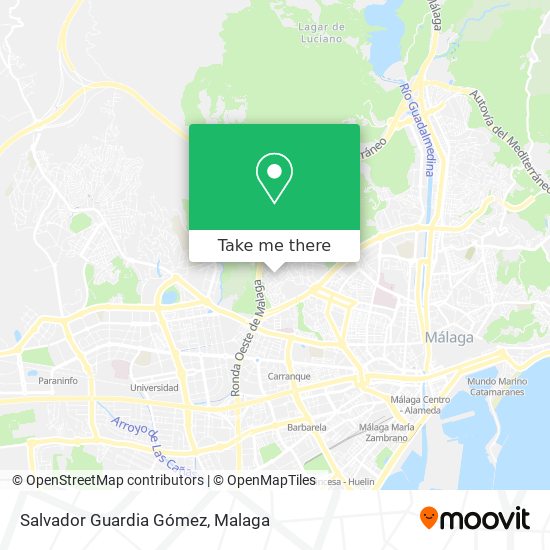 Salvador Guardia Gómez map