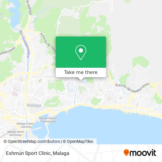 Eshmún Sport Clinic map