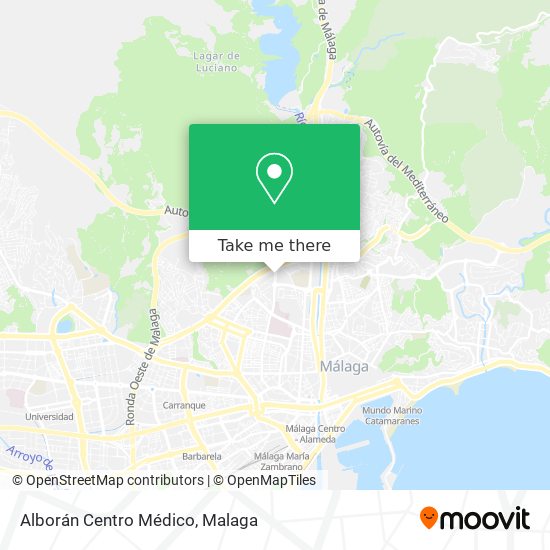 Alborán Centro Médico map