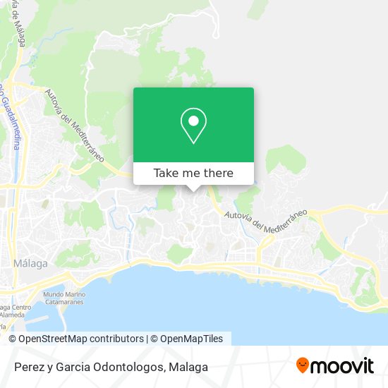 Perez y Garcia Odontologos map