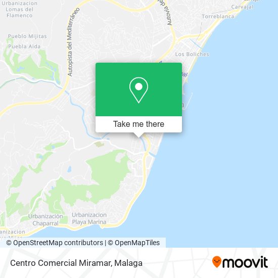 Centro Comercial Miramar map