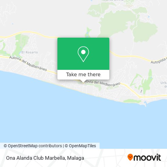 mapa Ona Alanda Club Marbella