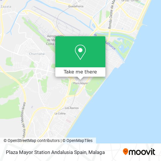Plaza Mayor Station Andalusia Spain map