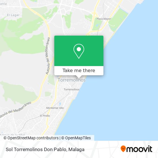 mapa Sol Torremolinos Don Pablo