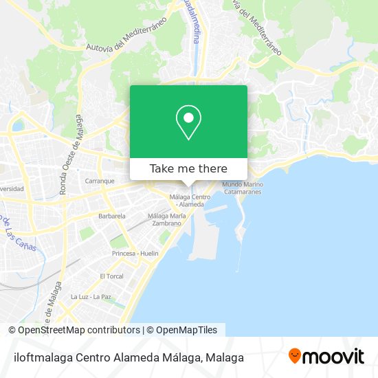 iloftmalaga Centro Alameda Málaga map