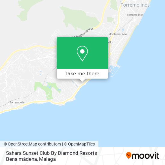 Sahara Sunset Club By Diamond Resorts Benalmádena map