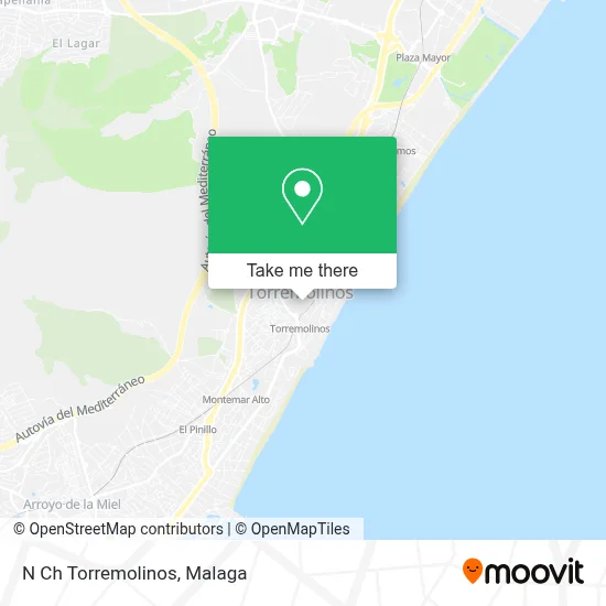 N Ch Torremolinos map