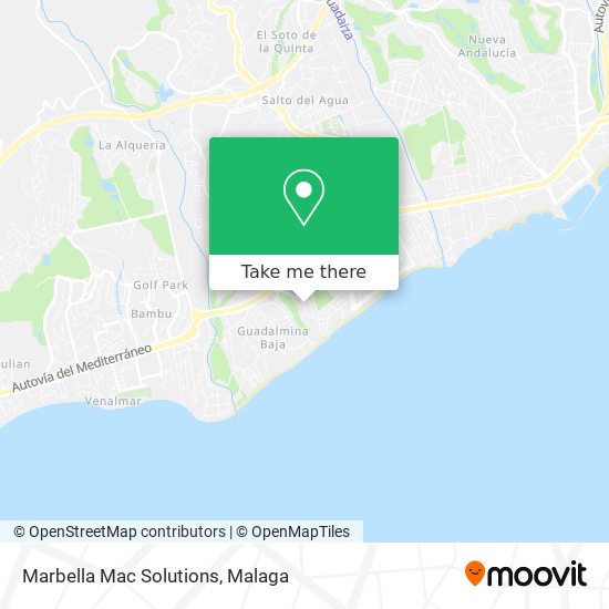 mapa Marbella Mac Solutions