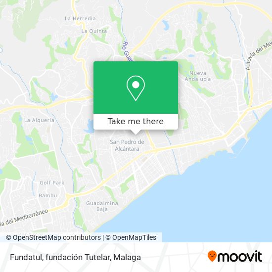Fundatul, fundación Tutelar map