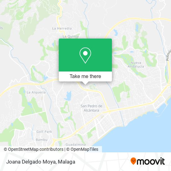 Joana Delgado Moya map